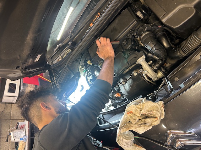 Travail sur moteur